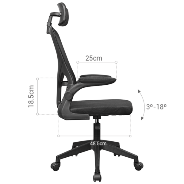 MGC ERGOPRO - Chaise ergonomique professionnelle – Image 6