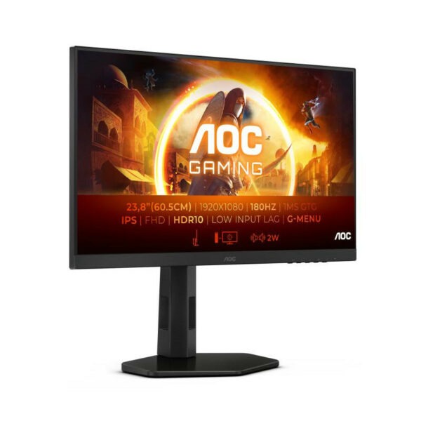 AOC 24G4X Moniteur Gaming 180Hz HDR10