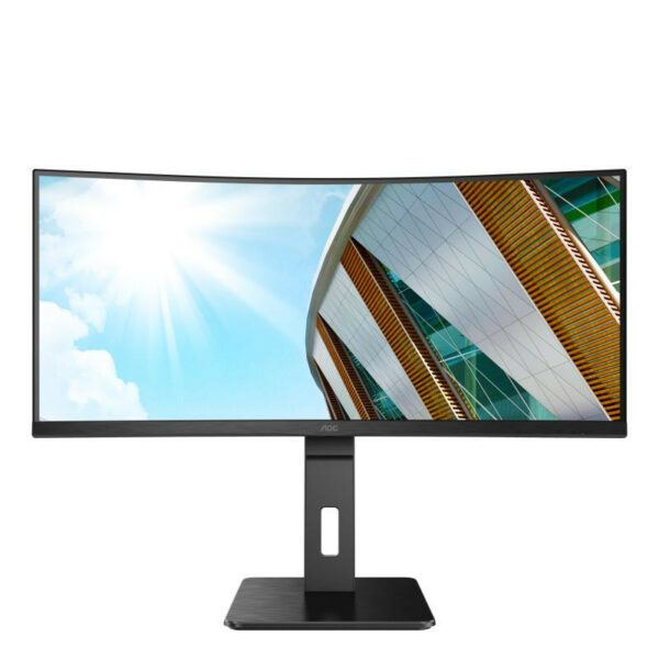 AOC P2 CU34P2A Écran LED 34" Quad HD Noir – Image 3