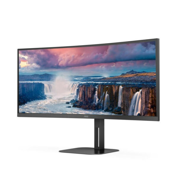 AOC V5 CU34V5C/BK Écran LED 34" 3440x1440 Noir – Image 5