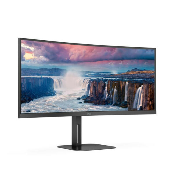 AOC V5 CU34V5C/BK Écran LED 34" 3440x1440 Noir – Image 6