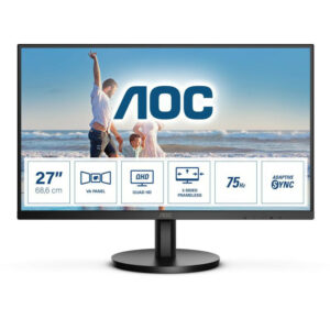 AOC Q27B3MA LED Display 27" Quad HD Noir