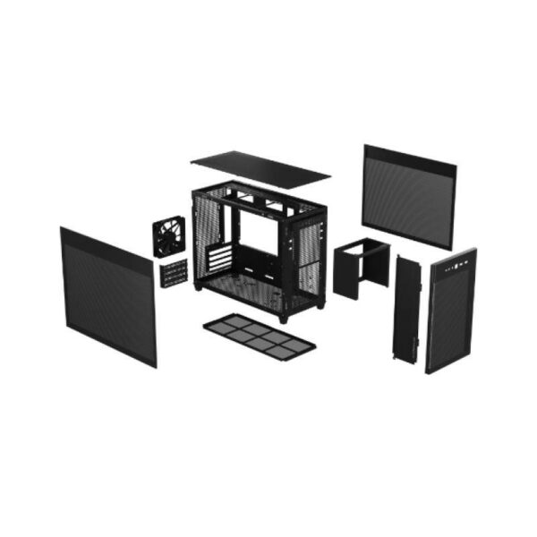 ASUS Prime AP201 Mini Tower Noir MicroATX – Image 2