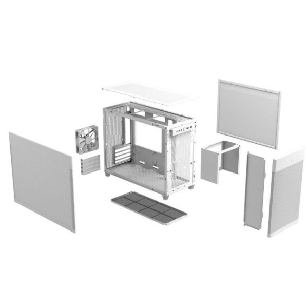 ASUS Prime AP201 Mini Tower Blanc MicroATX – Image 10