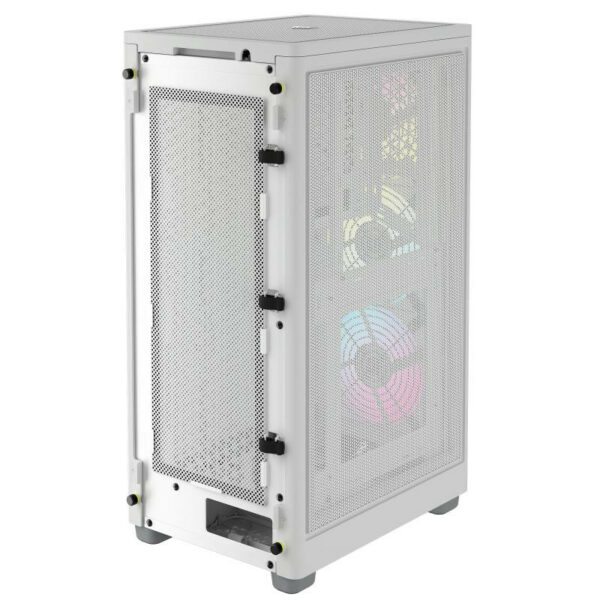 Corsair 2000D RGB Airflow SFF Blanc, Compact et Éclairé – Image 4