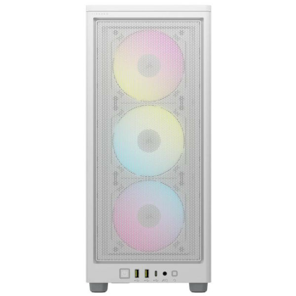 Corsair 2000D RGB Airflow SFF Blanc, Compact et Éclairé – Image 5