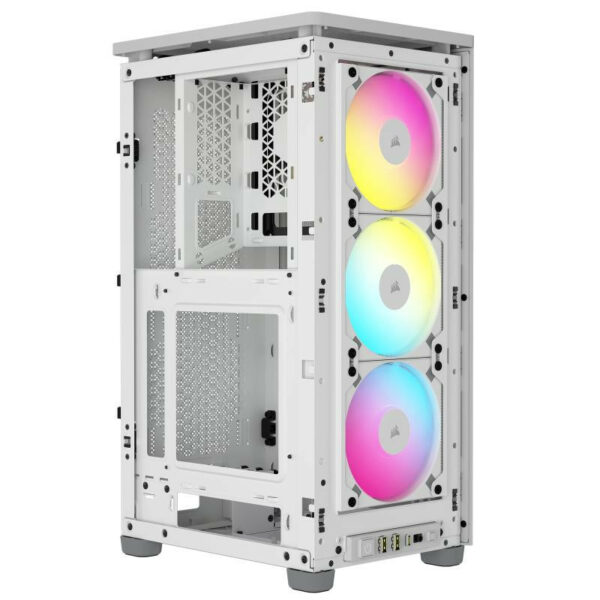 Corsair 2000D RGB Airflow SFF Blanc, Compact et Éclairé – Image 7