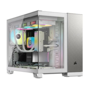 Corsair Midi Tower Gris Blanc - Unité Centrale PC