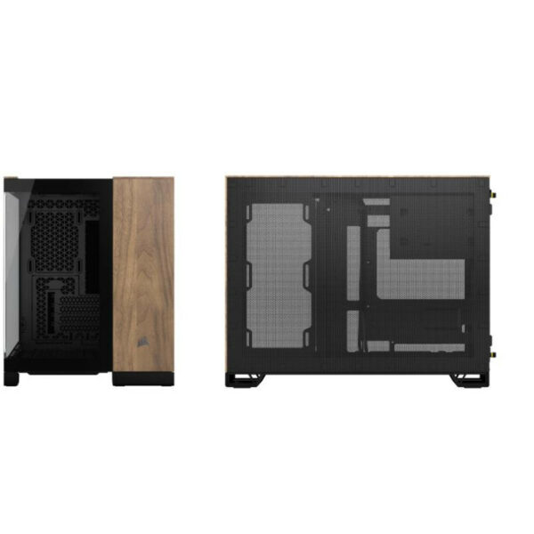 Corsair Midi Tower Noir, Noyer - Élégance et Performance – Image 3