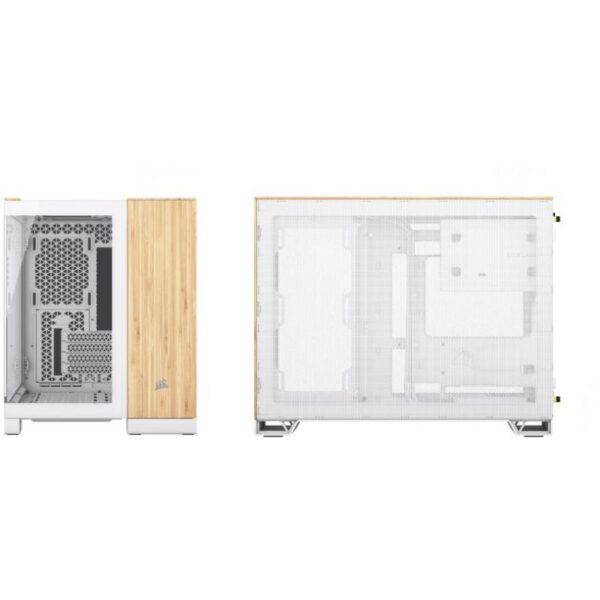 Corsair Midi Tower Bambou Blanc élégante et pratique – Image 3
