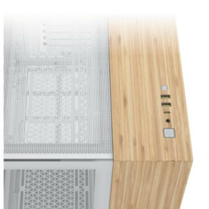 Corsair Midi Tower Bambou Blanc élégante et pratique