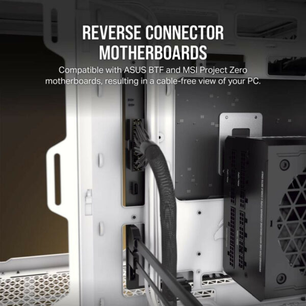Corsair 2500X Mid Tower Noir, boîtier PC élégant – Image 4