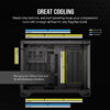 Corsair 2500X Mid Tower Noir, boîtier PC élégant – Image 5