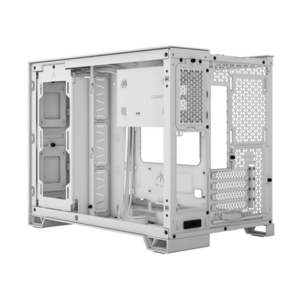 Corsair 2500X Mid Tower Blanc, design élégant – Image 3