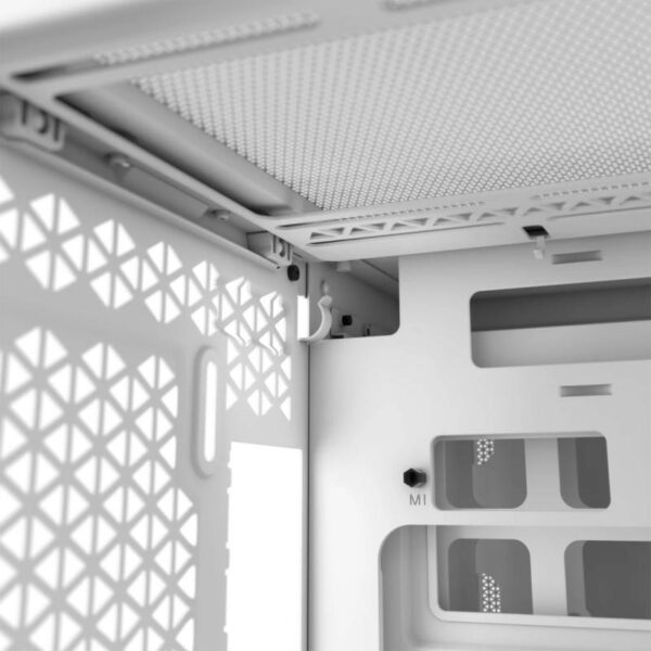 Corsair 2500X Mid Tower Blanc, design élégant – Image 6