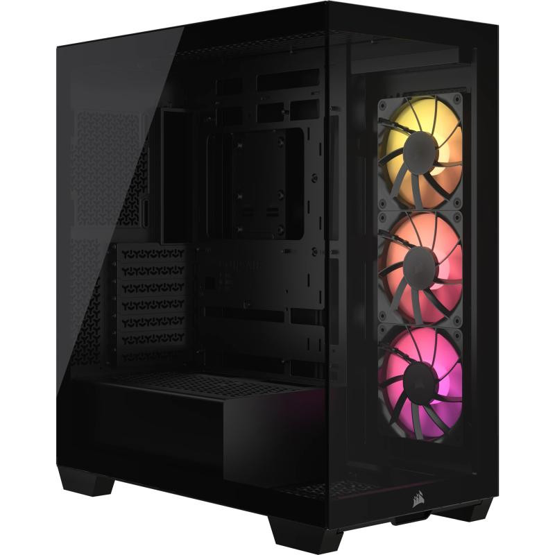 Corsair 3500X ARGB Midi Tower Noir, Boîtier Gaming