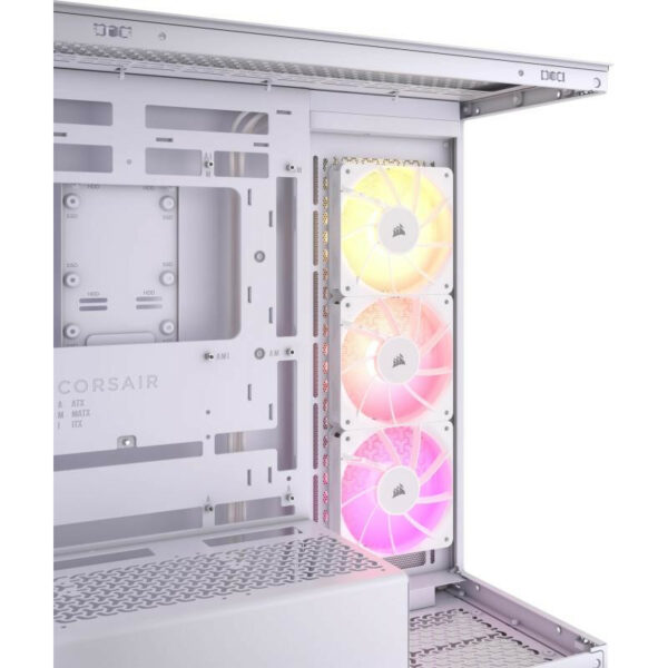 Corsair 3500X ARGB Blanc Midi Tower élégant – Image 3