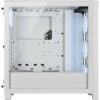 Corsair iCUE 4000D RGB Blanc Mid Tower PC – Image 3