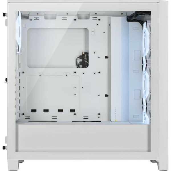 Corsair iCUE 4000D RGB Blanc Mid Tower PC – Image 3