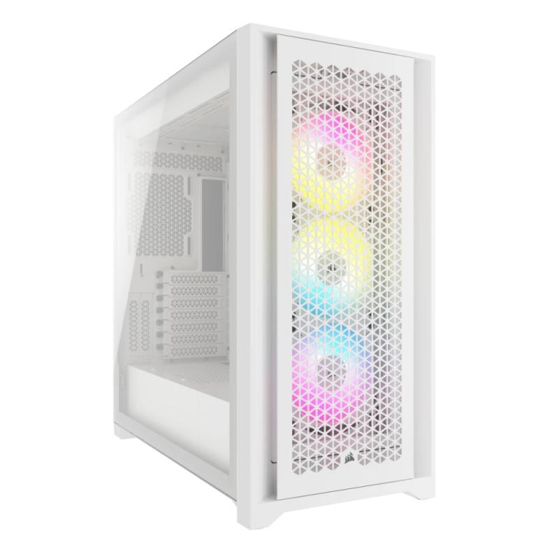 Corsair iCUE 5000D RGB Airflow Blanc Mid Tower