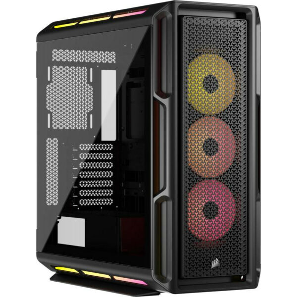 CORSAIR 5000T LX RGB Tempered Glass MT Noir – Image 2