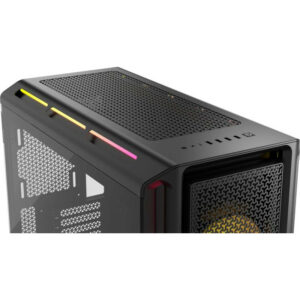 CORSAIR 5000T LX RGB Tempered Glass MT Noir
