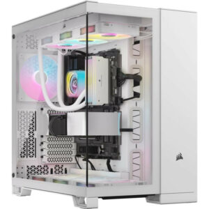 Corsair 6500X Midi Tower Blanc, Boîtier PC élégant
