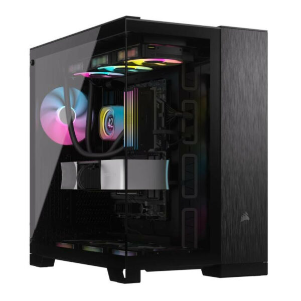 Corsair Midi Tower Aluminium Noir PC Gaming – Image 2