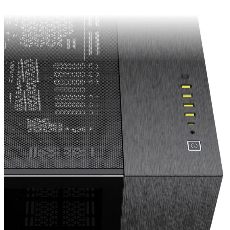 Corsair Midi Tower Aluminium Noir PC Gaming
