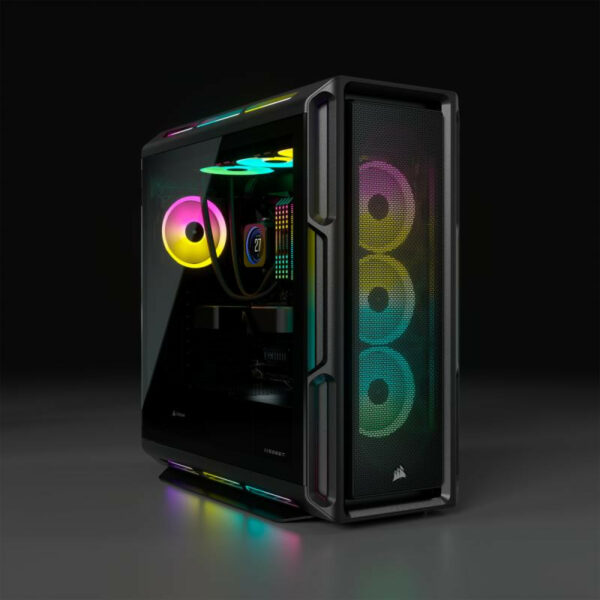 Corsair Midi Tower Noir avec éclairage RGB – Image 3