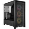 CORSAIR FRAME 4000D ARGB MT Noir, Boîtier PC Mid Tower – Image 2