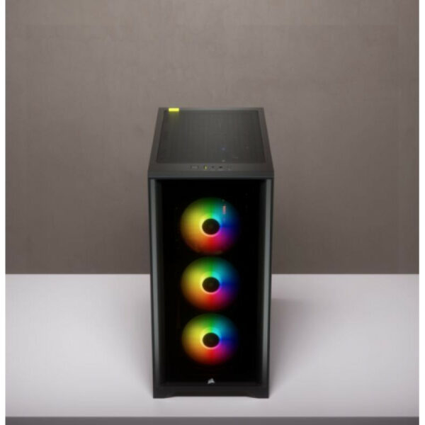 Corsair iCUE 4000X RGB Midi Tower Noir – Image 11