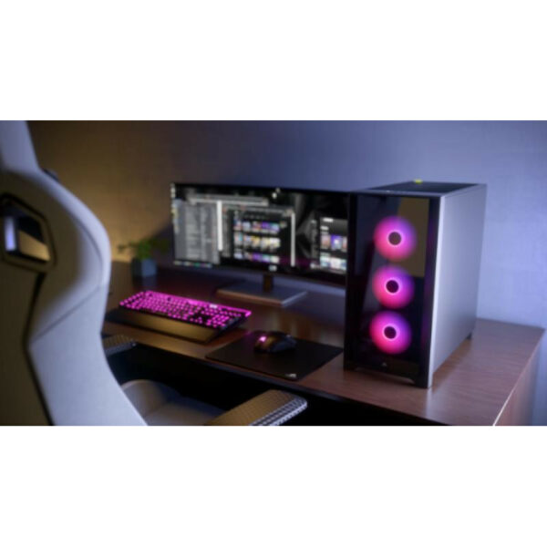 Corsair iCUE 4000X RGB Midi Tower Noir – Image 13