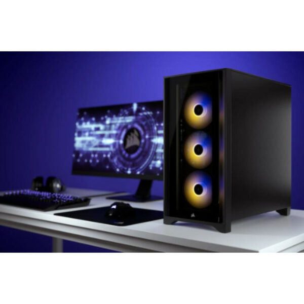 Corsair iCUE 4000X RGB Midi Tower Noir – Image 17