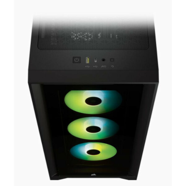 Corsair iCUE 4000X RGB Midi Tower Noir – Image 4