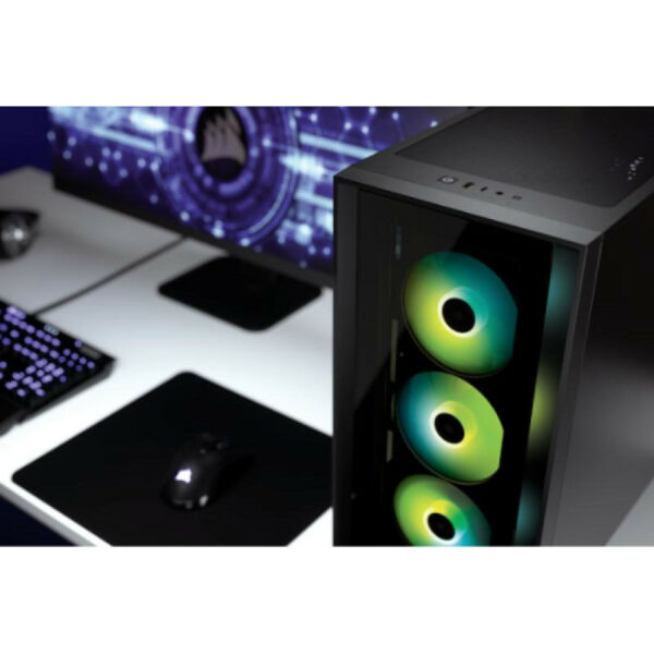 Corsair iCUE 4000X RGB Midi Tower Noir – Image 6