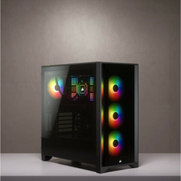 Corsair iCUE 4000X RGB Midi Tower Noir – Image 7