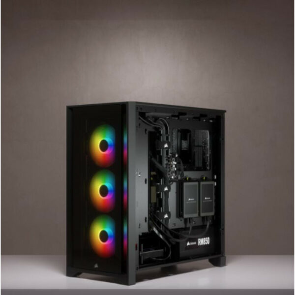 Corsair iCUE 4000X RGB Midi Tower Noir – Image 8