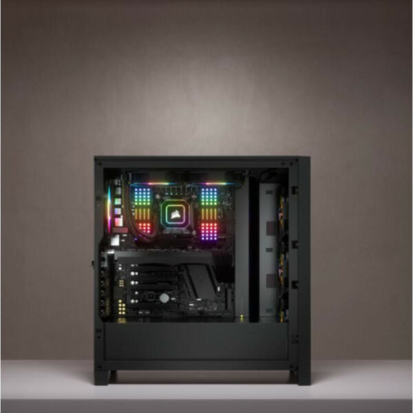 Corsair iCUE 4000X RGB Midi Tower Noir – Image 9
