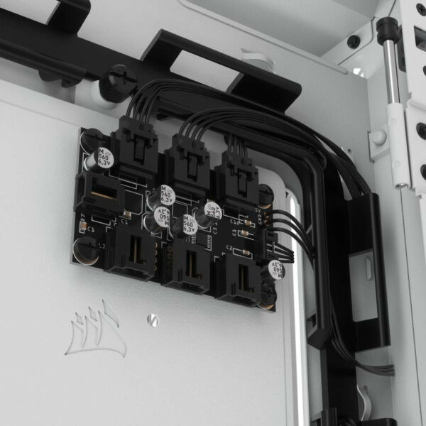 Corsair iCUE 5000X RGB Blanc, Boîtier PC Mid Tower – Image 15