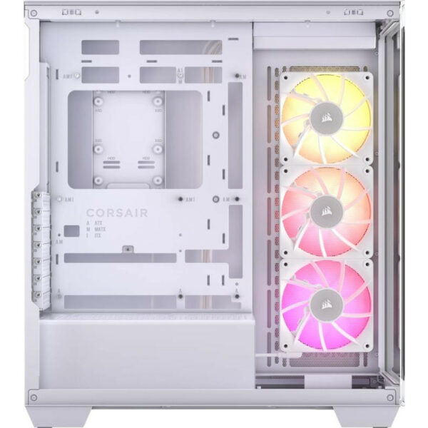 Corsair iCUE LINK 3500X RGB Blanc Midi Tower – Image 4