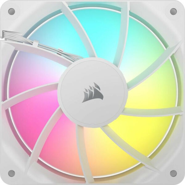 Corsair RS120 ARGB Ventilateur 12 cm Blanc 3 pièces – Image 4