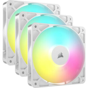 Corsair RS120 ARGB Ventilateur 12 cm Blanc 3 pièces