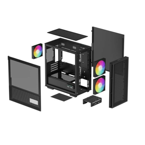 DeepCool CH360 DIGITAL Micro Tower Noir élégant – Image 11