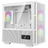 DeepCool Micro Tower Blanc avec Éclairage RGB – Image 2