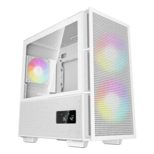 DeepCool Micro Tower Blanc avec Éclairage RGB