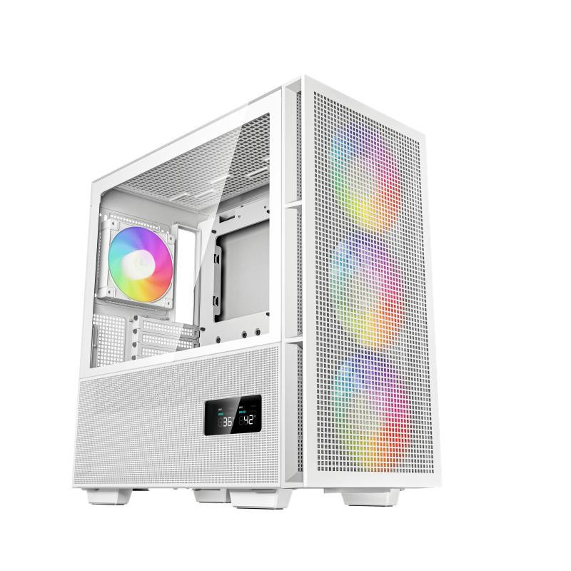 DeepCool CH560 DIGITAL WH Mid Tower Blanc