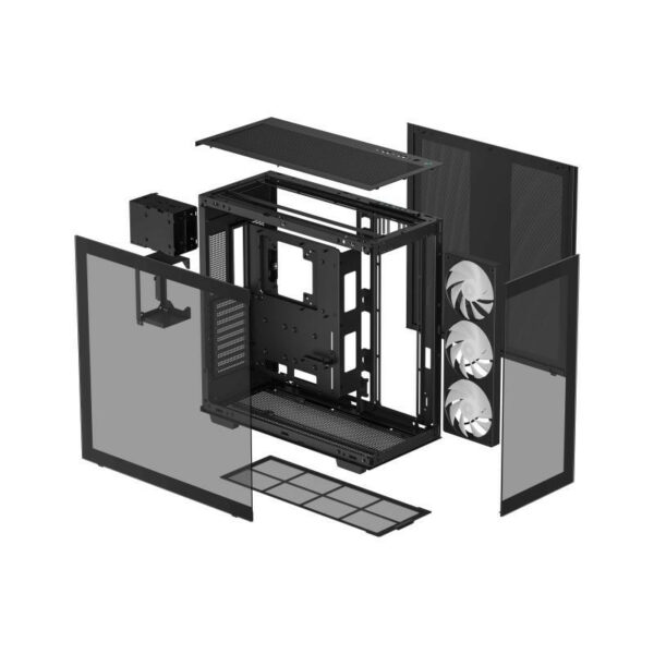 DeepCool CH780 Tower Noir, boîtier PC spacieux – Image 12