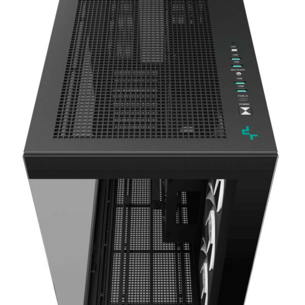 DeepCool CH780 Tower Noir, boîtier PC spacieux – Image 8