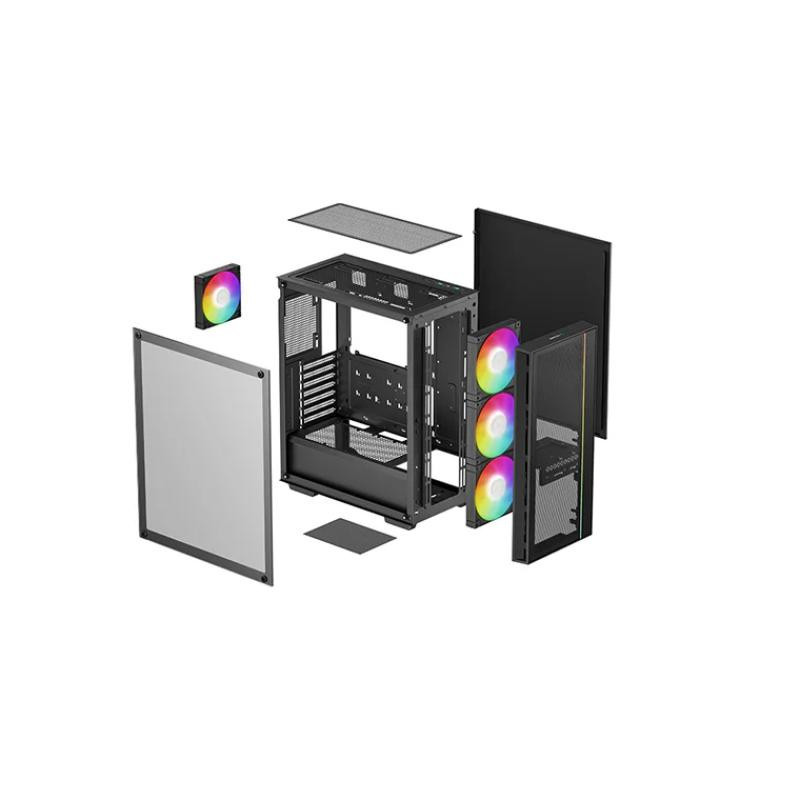DeepCool MATREXX 55 MESH V4 Mid Tower Noir
